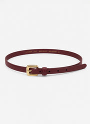 Gloriosa Thin Leather Belt
