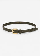 Gloriosa Thin Leather Belt