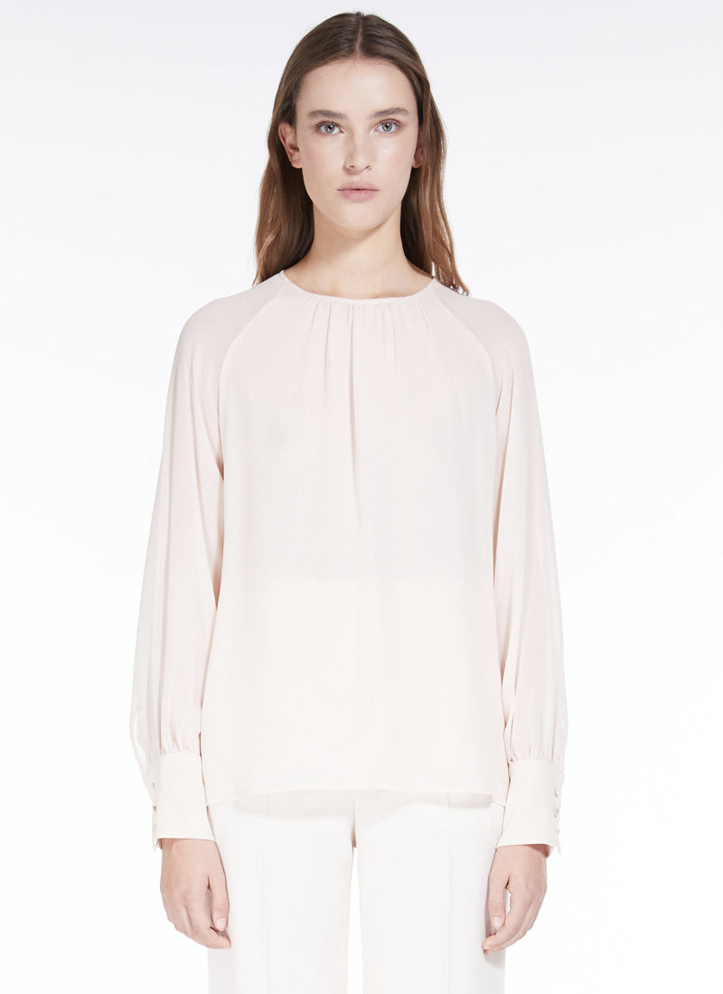 Max Mara Studio Golfo Silk Top