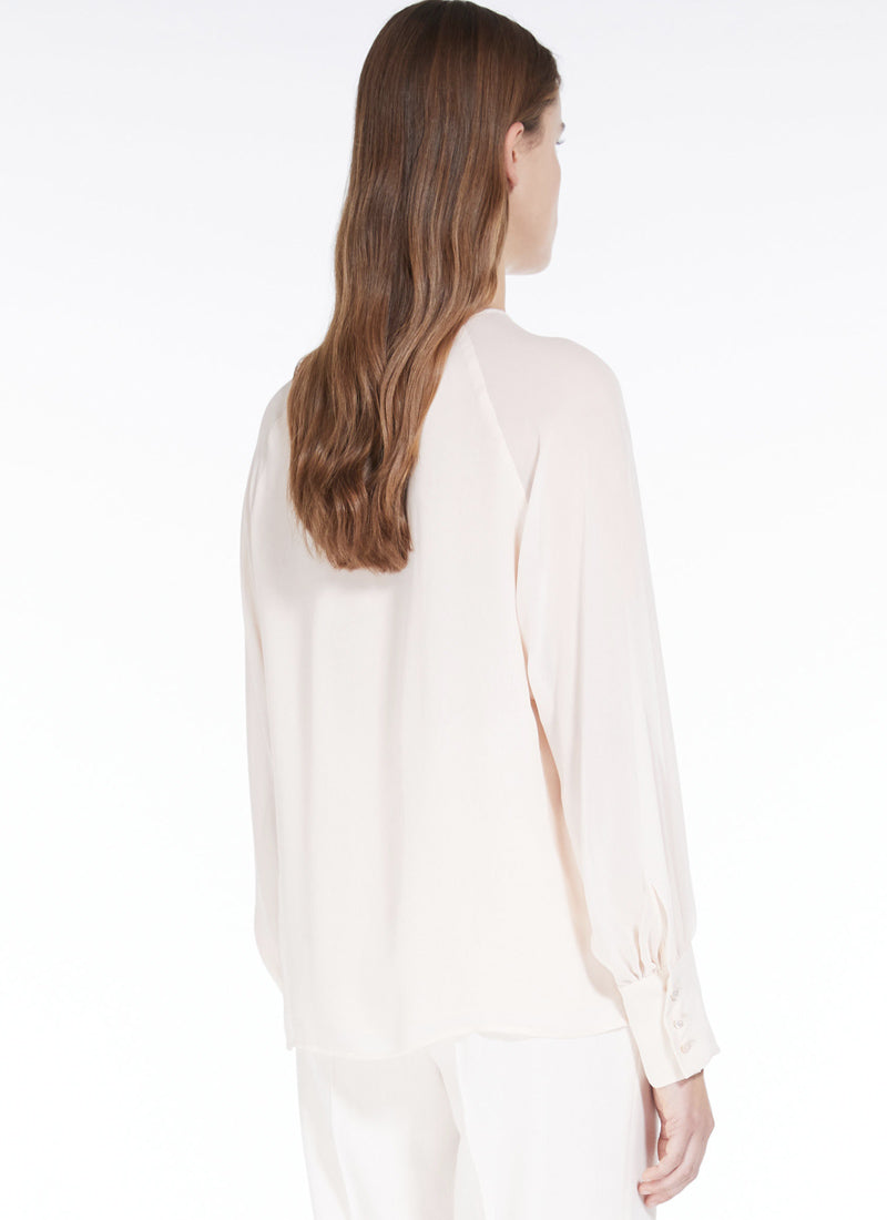 Max Mara Studio Golfo Silk Top