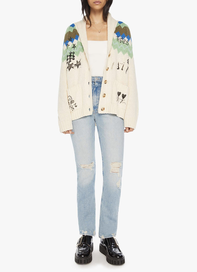 Mother The Shawl Collar Cardigan