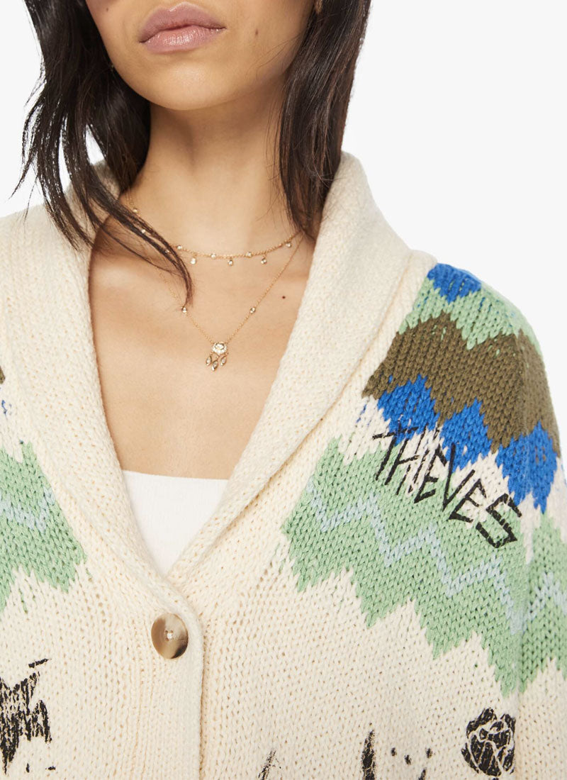 Mother The Shawl Collar Cardigan