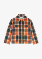 Graphic Wool Check Blazer