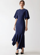 Greta Constantine Funkia Midi Short Sleeve Dress