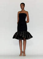 Crane Ruched Tube Dress