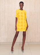 Greta Constantine Bassi Floral Applique Shift Dress
