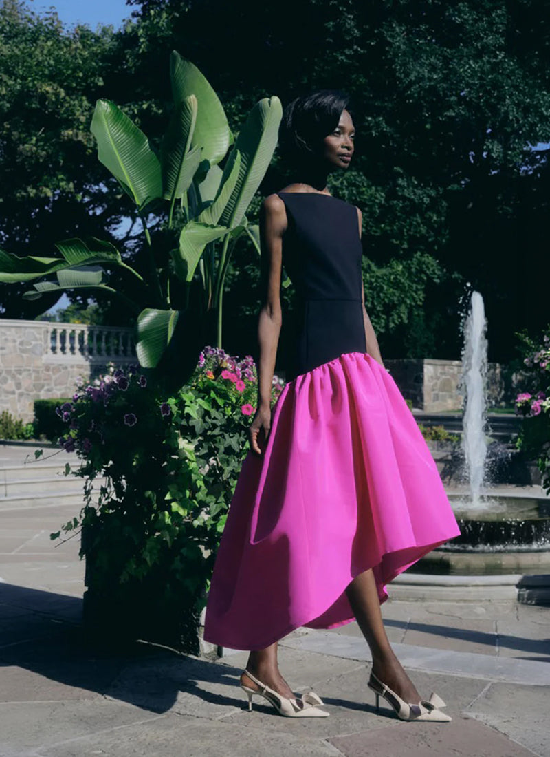 Grayson Flare Hem Long Dress