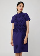 Greta Constantine Grier Shift Dress With Floral Applique
