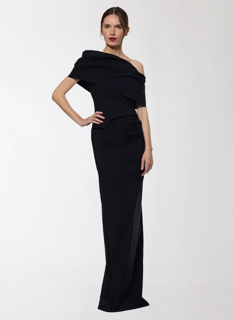 Greta Constantine Oseph Column Gown