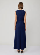 Greta Constantine Paulson Ruched Midi Dress