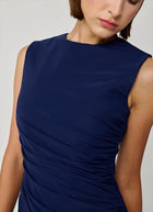 Greta Constantine Paulson Ruched Midi Dress
