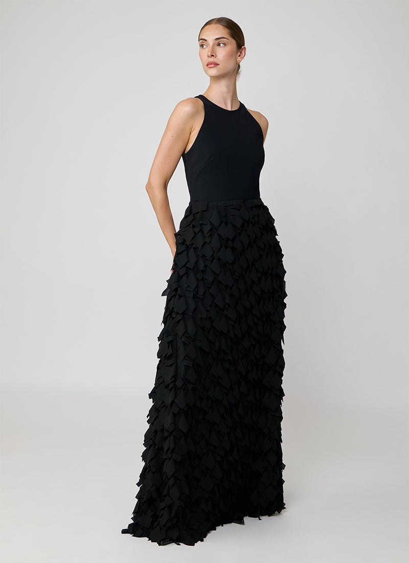 Greta Constantine Saranious Sleeveless Maxi Dress