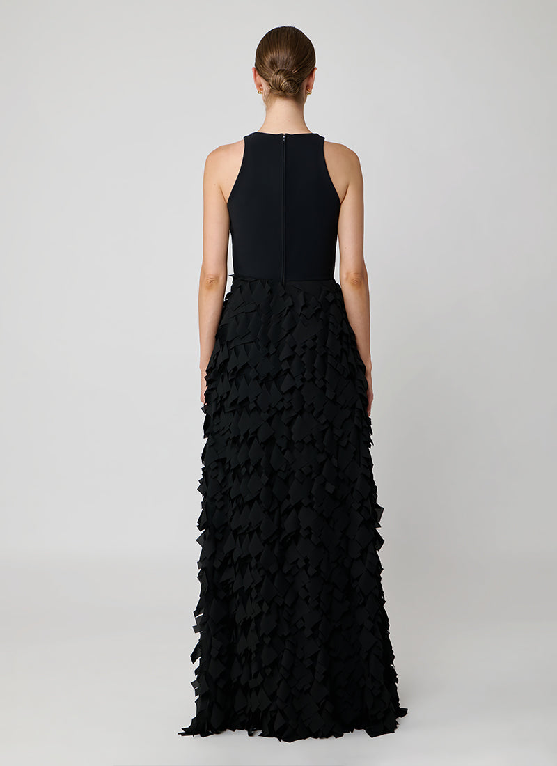 Greta Constantine Saranious Sleeveless Maxi Dress