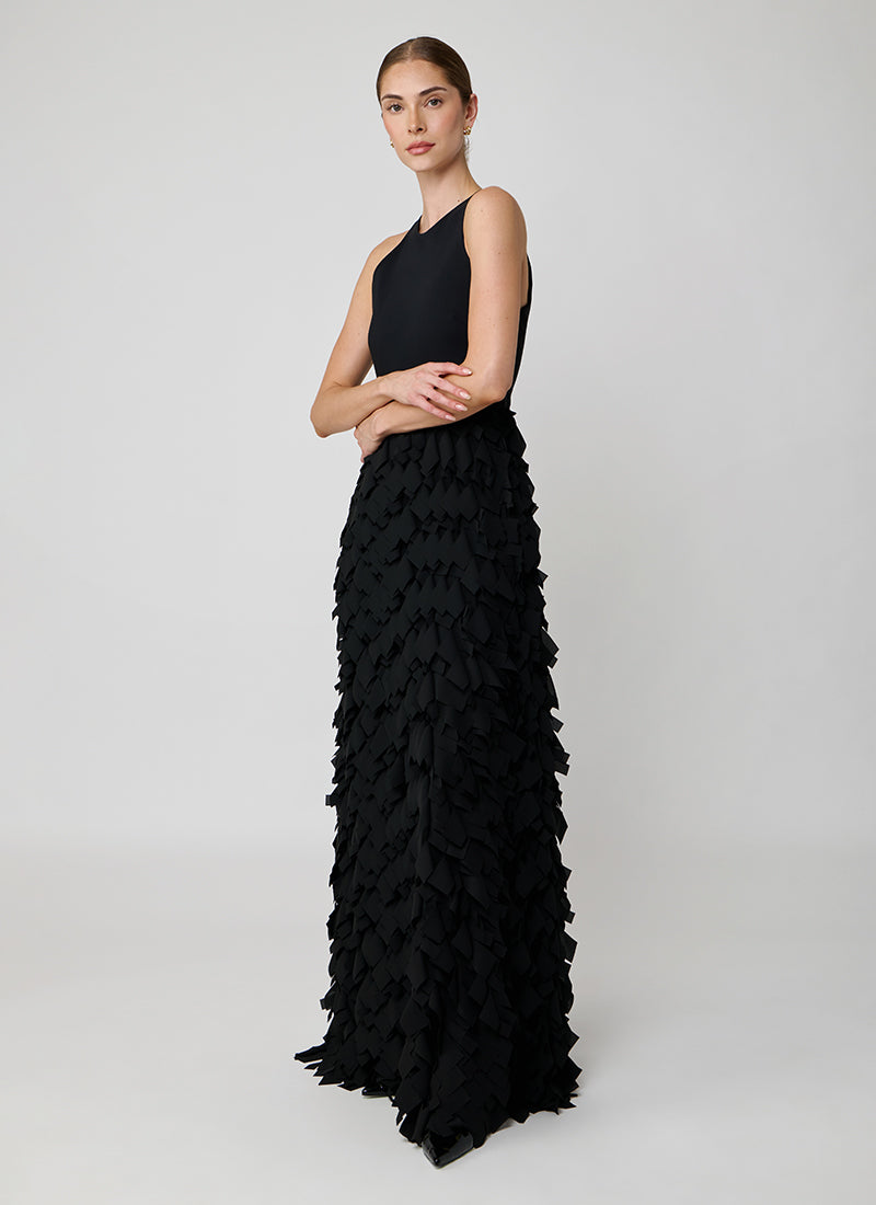 Greta Constantine Saranious Sleeveless Maxi Dress
