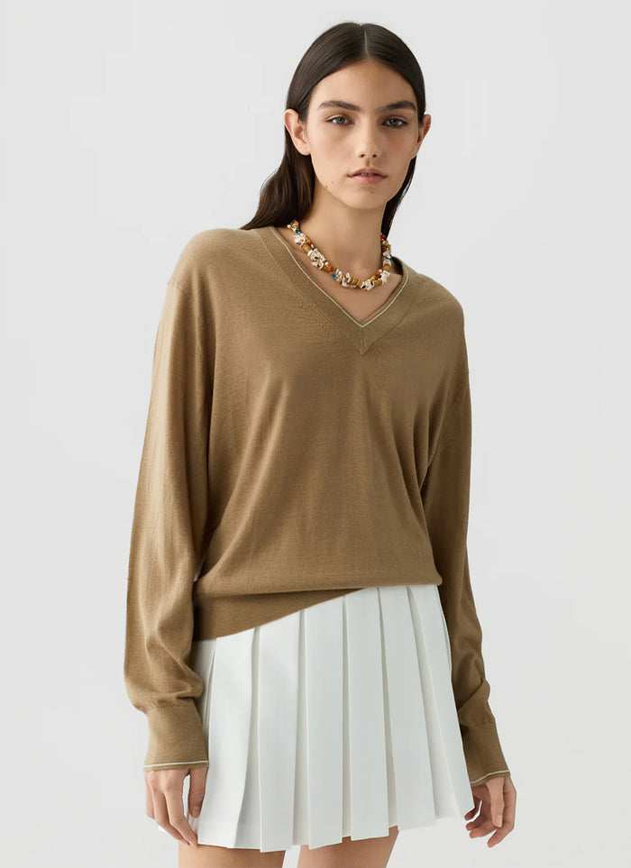 The Airy V Cashmere Sweater