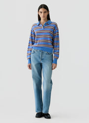Collegiate Stripe Polo