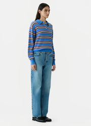 Collegiate Stripe Polo