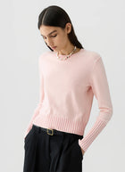 Sunwashed Shrunken Crew Sweater