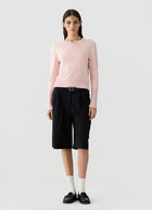 Sunwashed Shrunken Crew Sweater