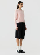 Sunwashed Shrunken Crew Sweater