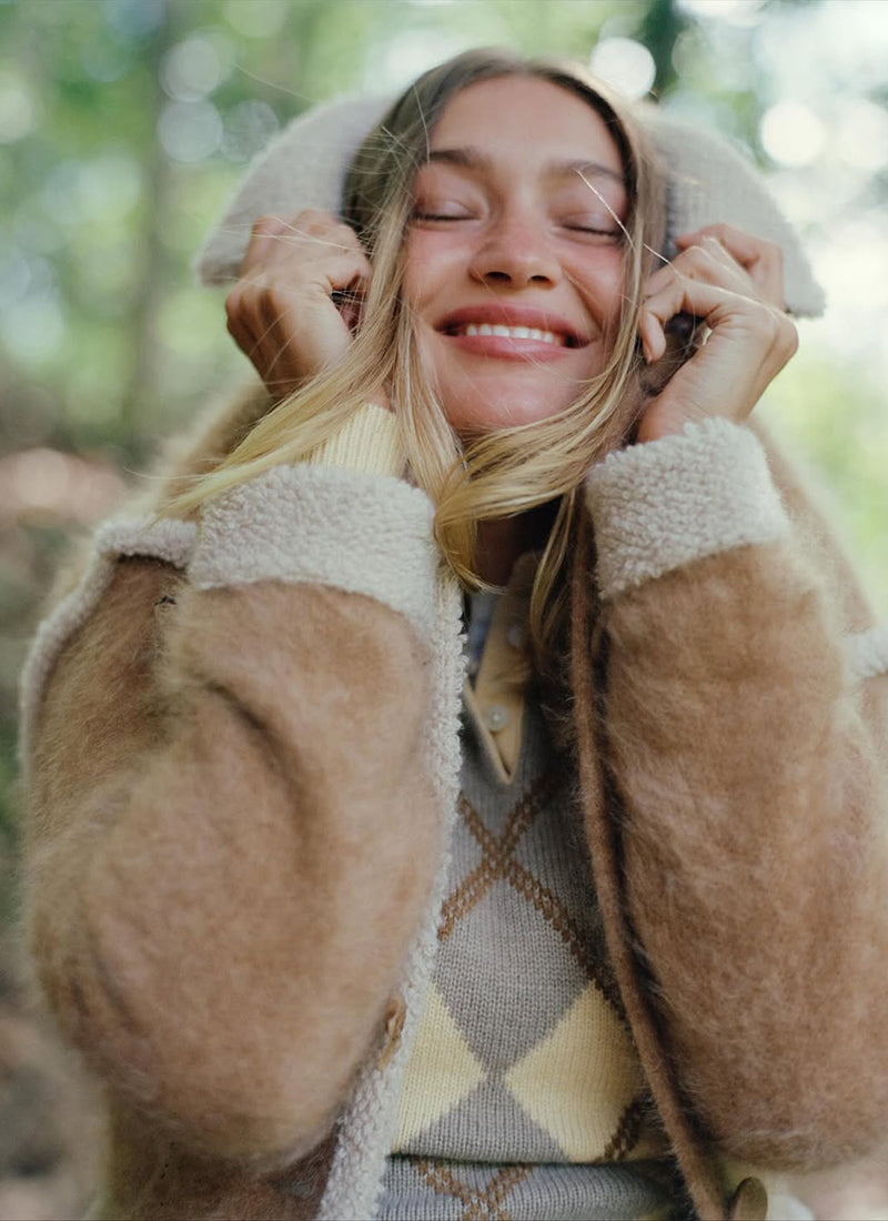 Collegiate Arglye Polo Sweater