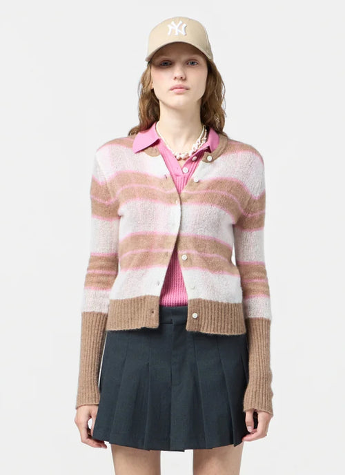 Shadow Plaid Cardigan by GUEST IN RESIDENCE at Andrews