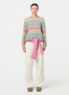  Western Stripe Crew Neck Sweater by GUEST IN RESIDENCE 