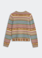  Western Stripe Crew Neck Sweater by GUEST IN RESIDENCE 
