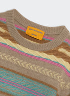  Western Stripe Crew Neck Sweater by GUEST IN RESIDENCE 