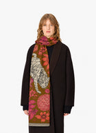 Gustav Tiger Wool Scarf