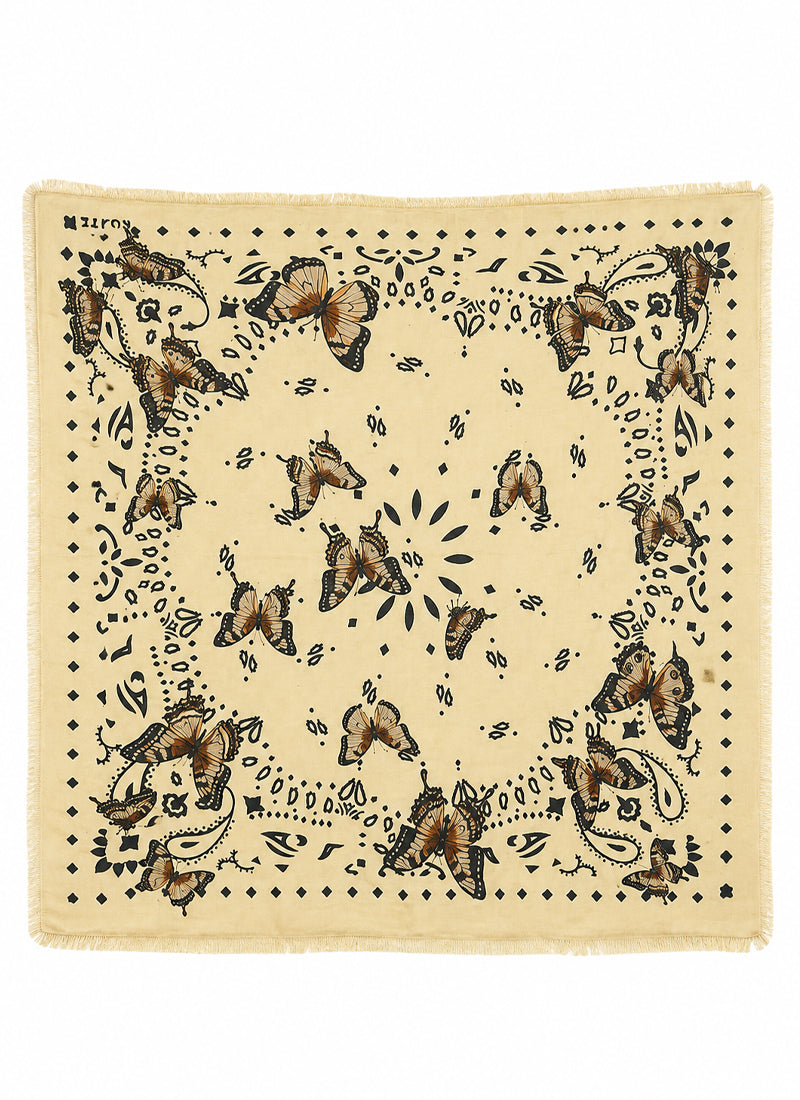 Hachiko Butterfly Cashmere Scarf