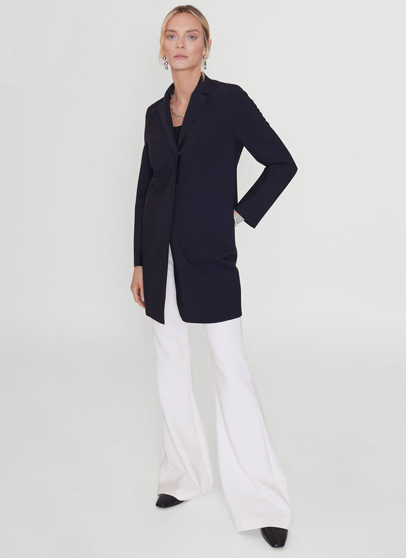 Harris Wharf London Cocoon Coat Scuba ANDREWS Andrews