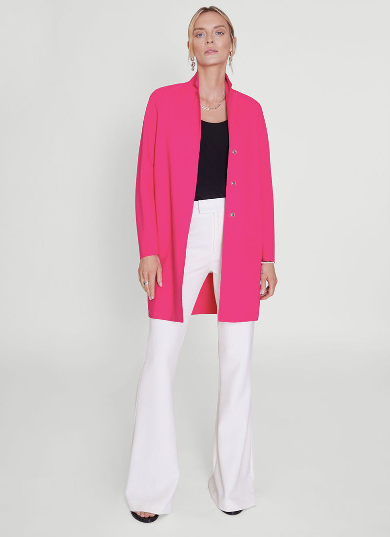 Harris Wharf London Cocoon Coat Scuba ANDREWS Andrews