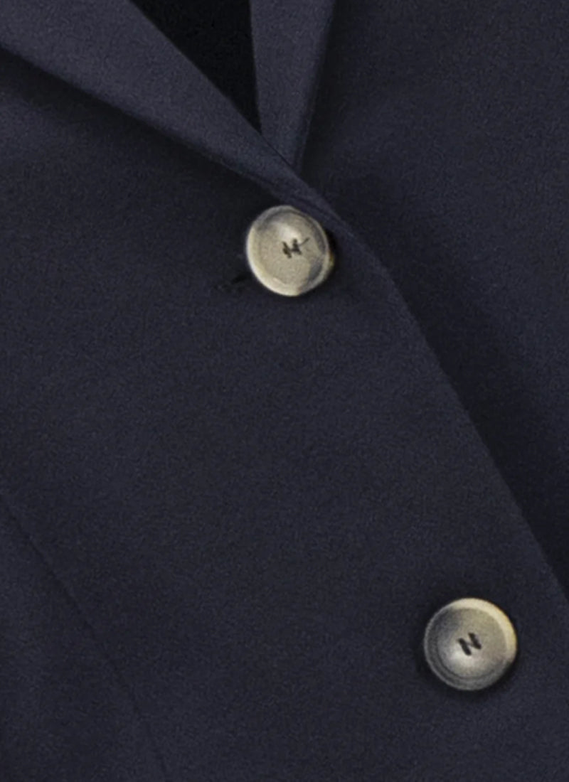 Harris Wharf London Stand Up Collar Honeycomb Blazer