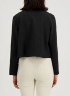 Cropped Raglan Scuba Jacket by Harris Wharf London