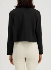 Cropped Raglan Scuba Jacket by Harris Wharf London