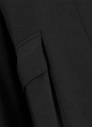 Cropped Raglan Scuba Jacket by Harris Wharf London