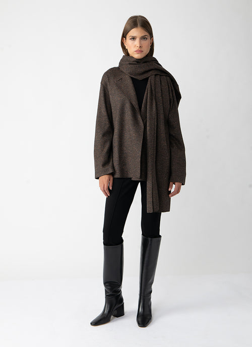 Donnegal Scarf Coat