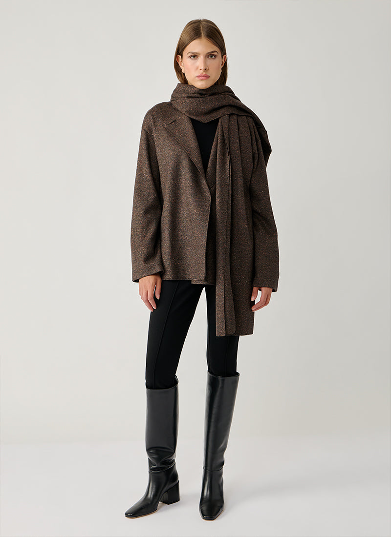 Donnegal Scarf Coat
