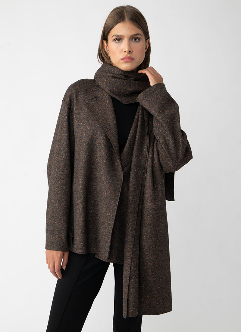 Donnegal Scarf Coat