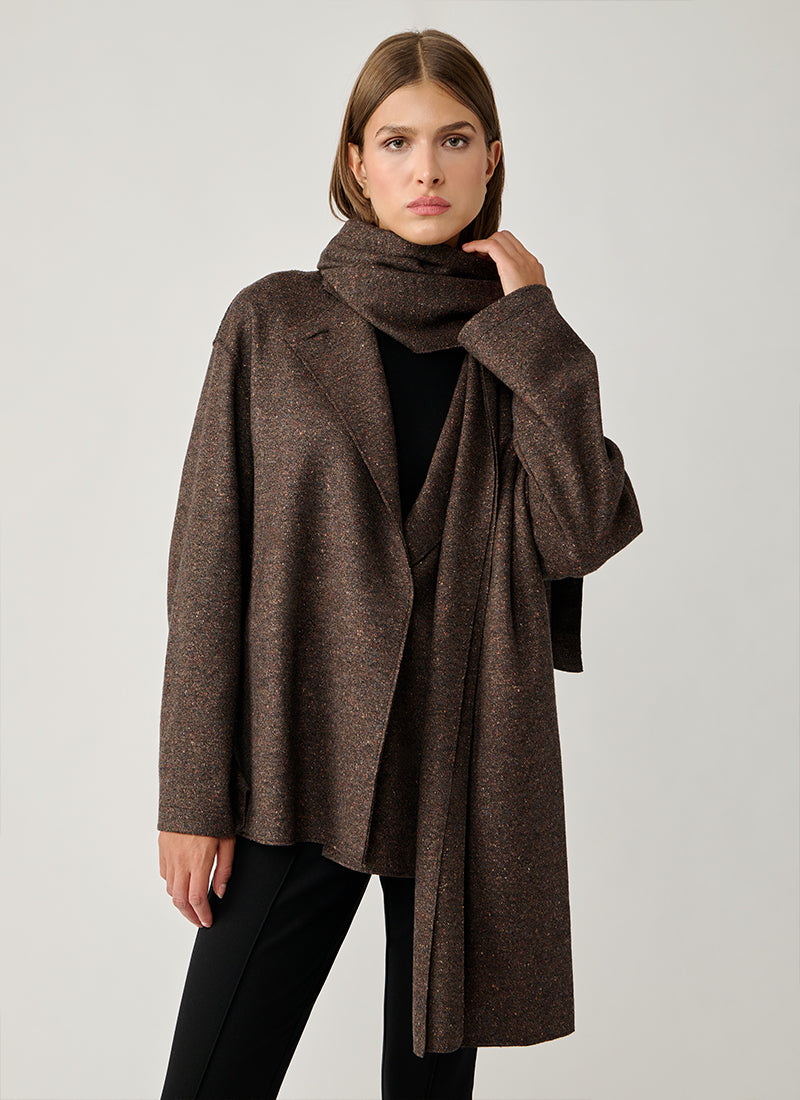 Donnegal Scarf Coat