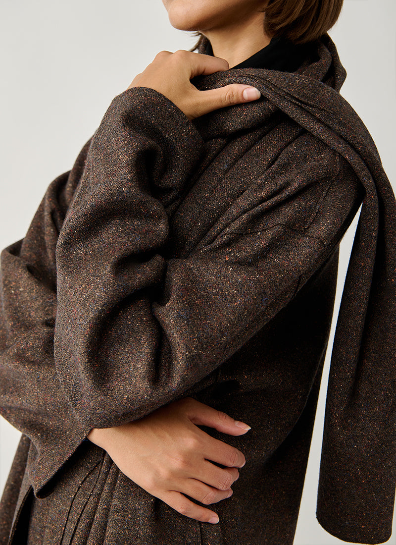 Donnegal Scarf Coat