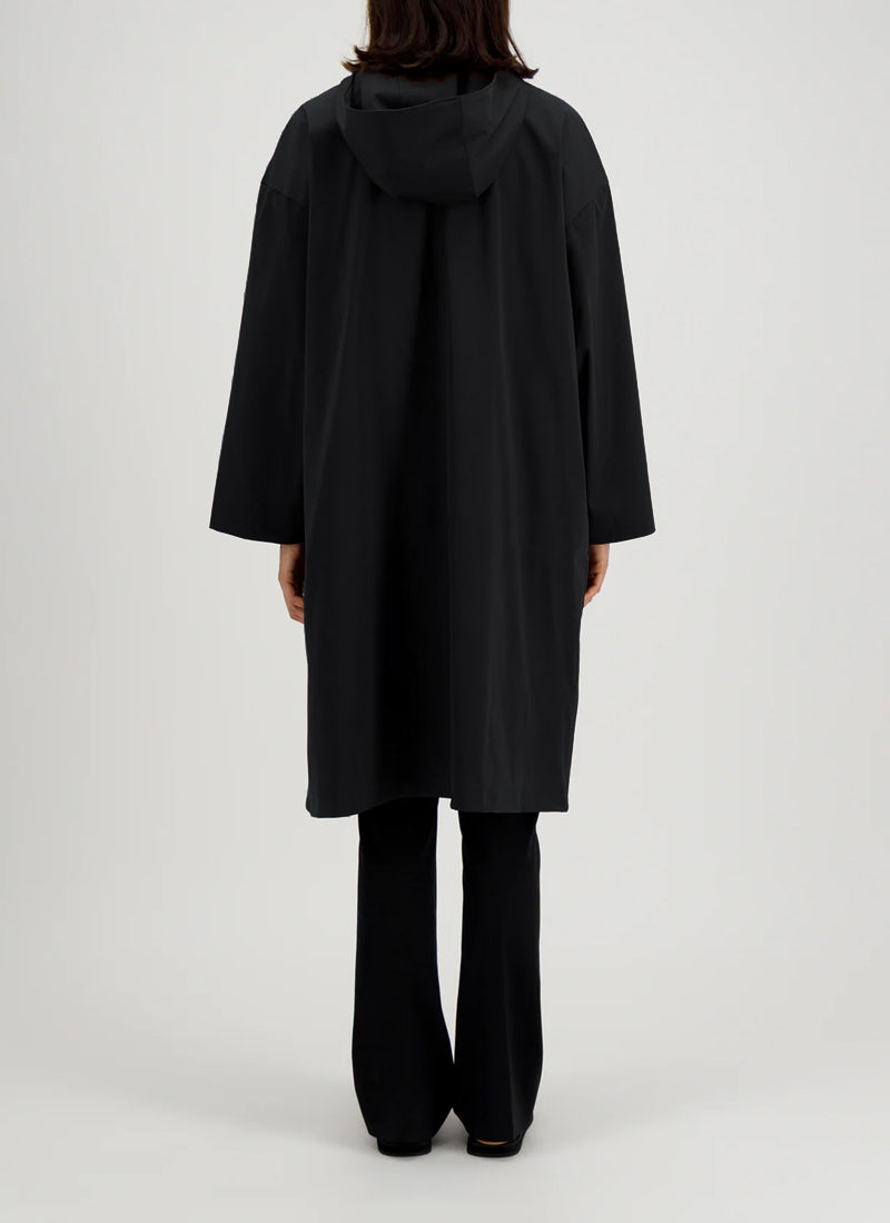 Harris Wharf London Light Technic Hooded Raincoat