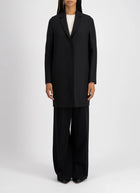 Harris Wharf London Pressed Wool Cocoon Coat