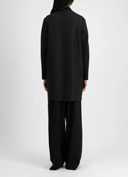 Harris Wharf London Pressed Wool Cocoon Coat