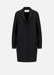 Harris Wharf London Pressed Wool Cocoon Coat
