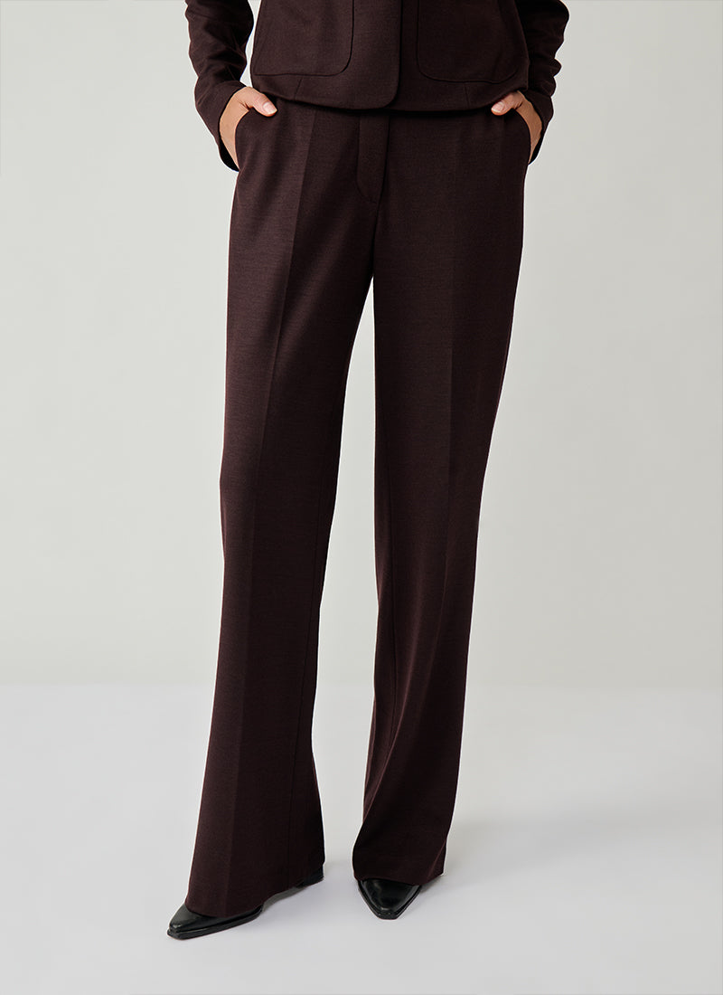Harris Wharf London Superfine Merino Trouser