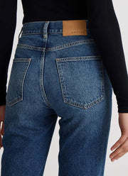 Hawk High Rise Cuffed Jeans