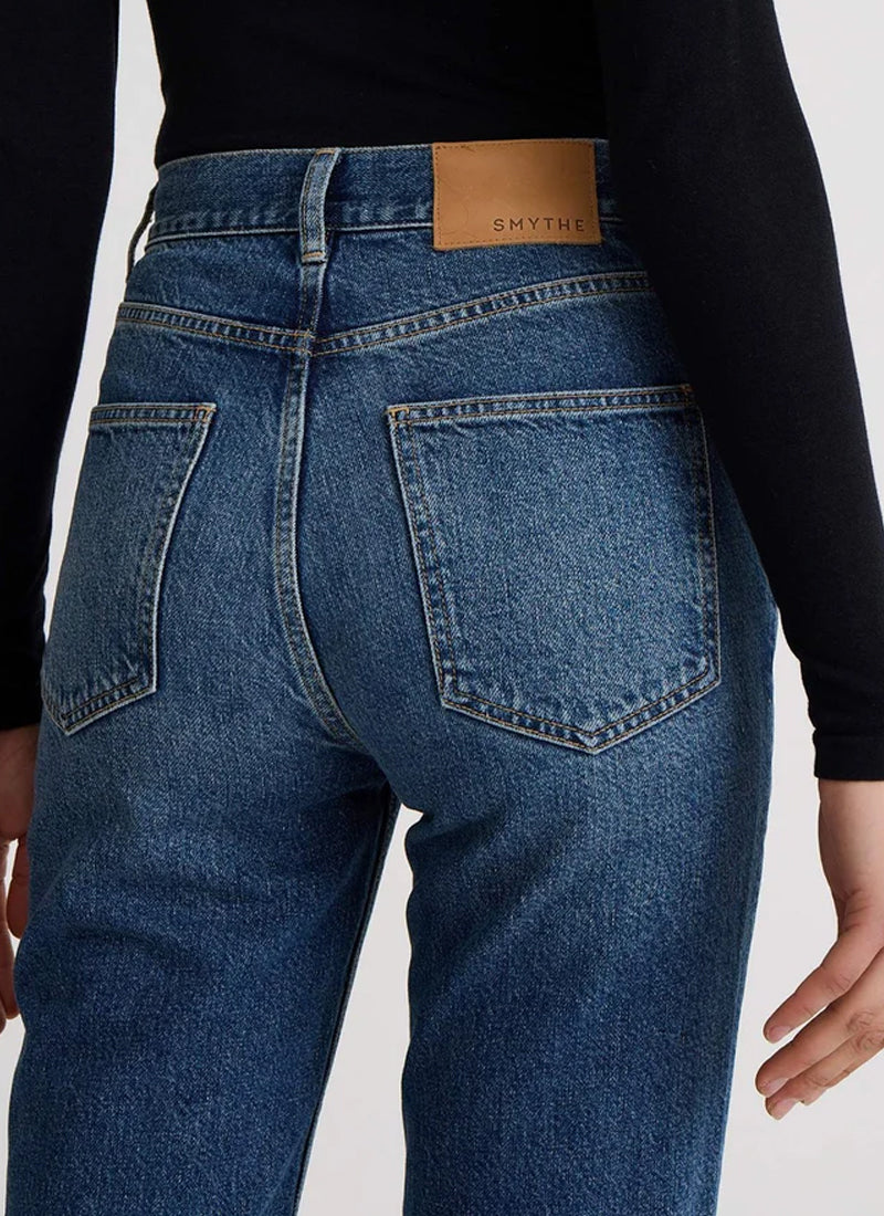 Hawk High Rise Cuffed Jeans