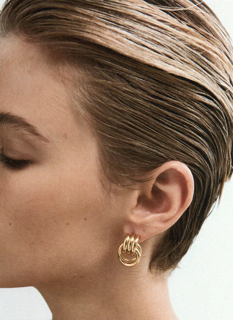 HEAVEN MAYHEM Baby Knots Earrings
